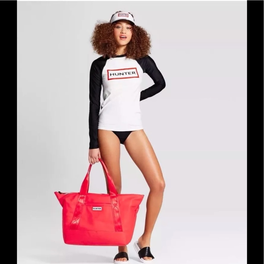 Hunter for Target Over-Sized Tote Bag in Red NWT